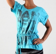 SKAZZ Long T-Shirt - MODRÉ - 5,95 €