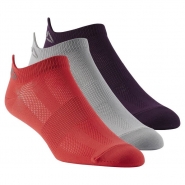 REEBOK One series Training socks (3 páry) - ČERVENÉ - 5,95 €