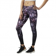 REEBOK D Shattered Glam Tight - FIALOVO-RUŽOVÉ - 14,95 €