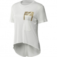 REEBOK Dance Pocket Tee - BIELE - 15,00 €