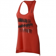 REEBOK Dance Racerback Tank - ČERVENÉ - 15,00 €