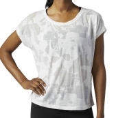 REEBOK Burnout Tee - KRÉMOVOBIELE - 10,00 €