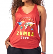 ZUMBA Spirit Tank - ČERVENÉ - 15,00 €