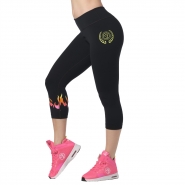 ZUMBA Let´s Go Capri Leggings - ČIERNE - 42,95 €
