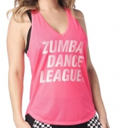 ZUMBA Dance League Mesh Tank - RUŽOVÉ - 34,96 €